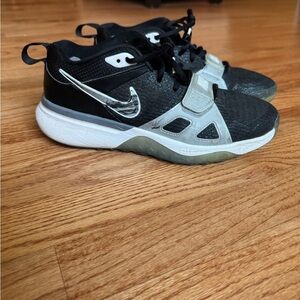 Nike Air Zoom Diamond Elite Turf Baseball Shoe Mens Sz 8 Black